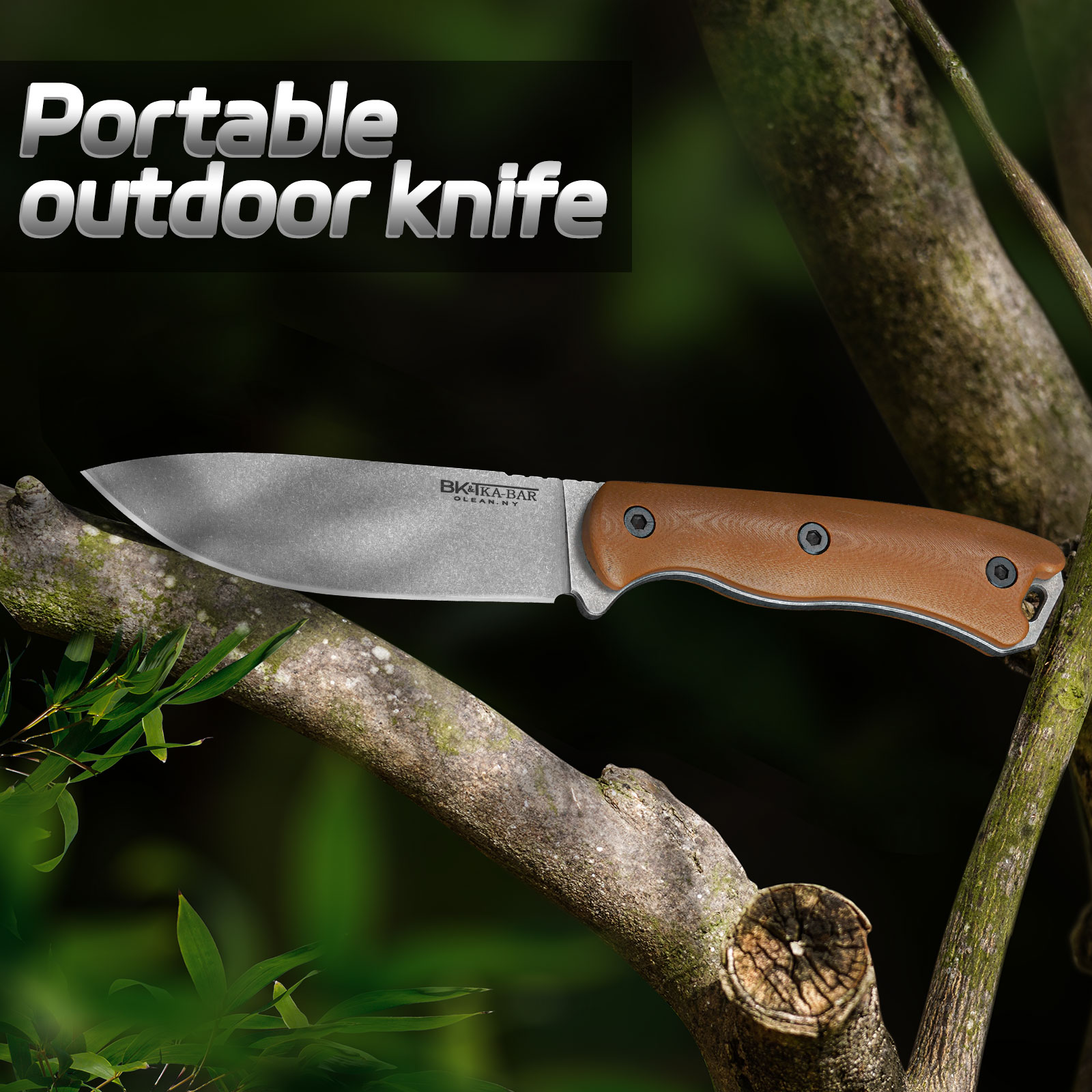 Dive Knife Titanium - Nóż kuchenny ze stali nierdzewnej, nóż