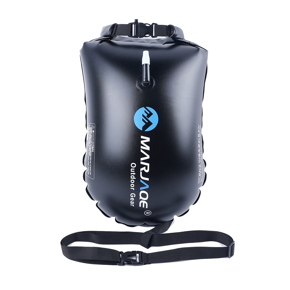 Swim Buoy Open Water - Nadmuchiwana otwarta pojedyncza poduszka powietrzna z