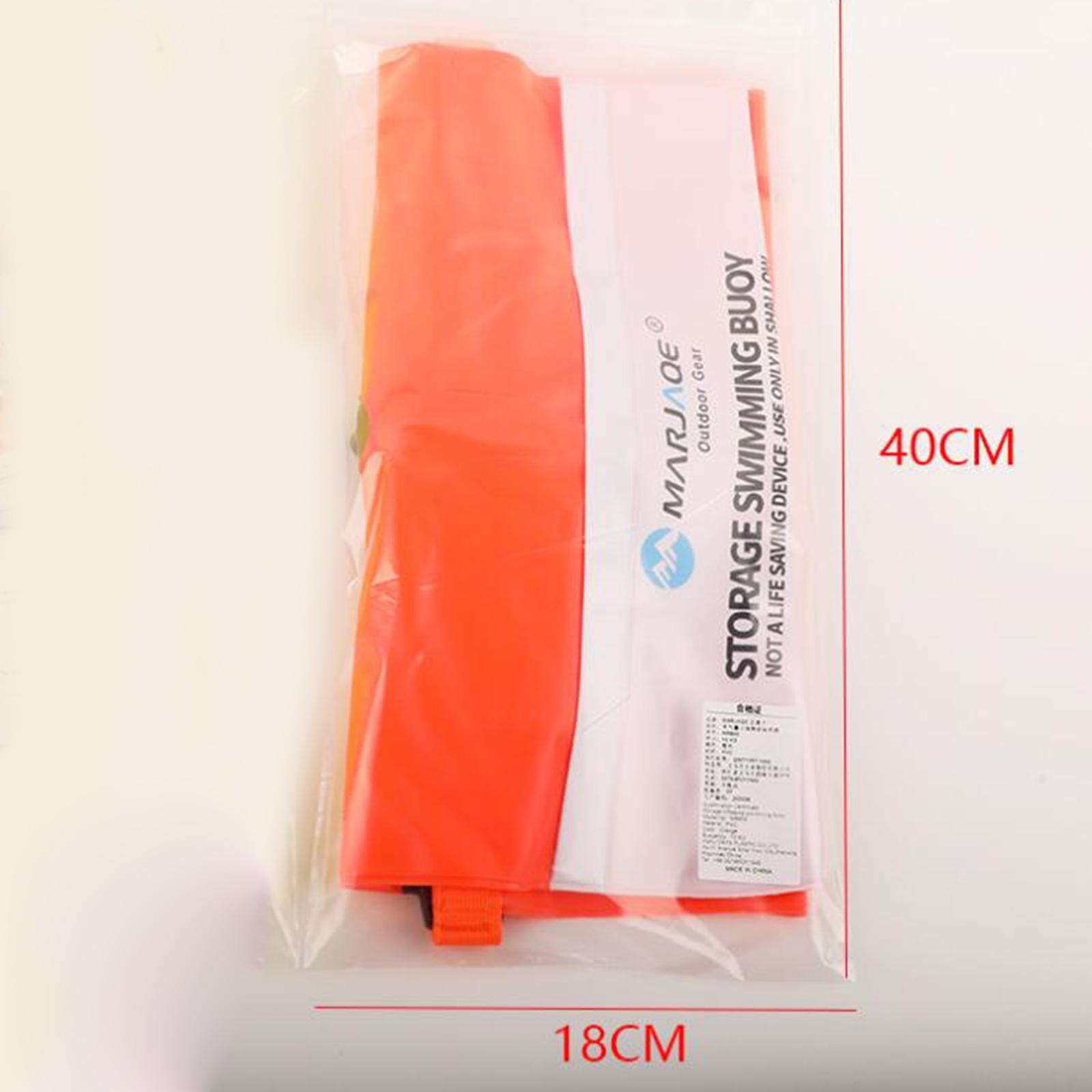 Swim Buoy Open Water - Nadmuchiwana boja do pływania z workiem