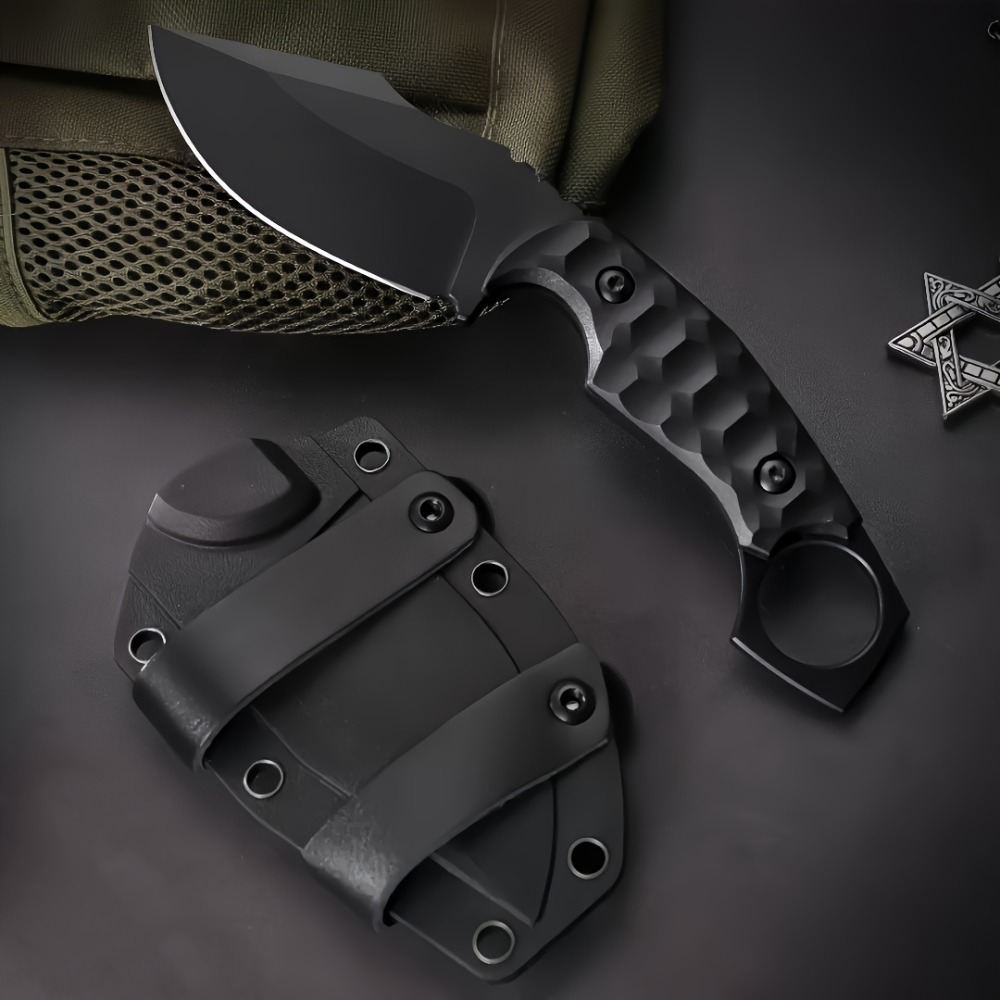 Dive Knife Titanium - Nóż ze stałym ostrzem, ostrze 5Cr13Mov,