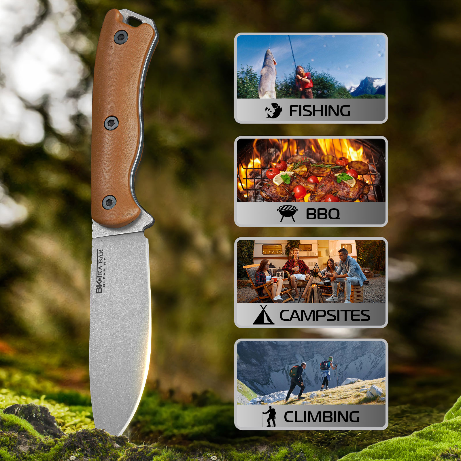 Nóż kuchenny ze stali nierdzew – Dive Knife Titanium recenzja i cena