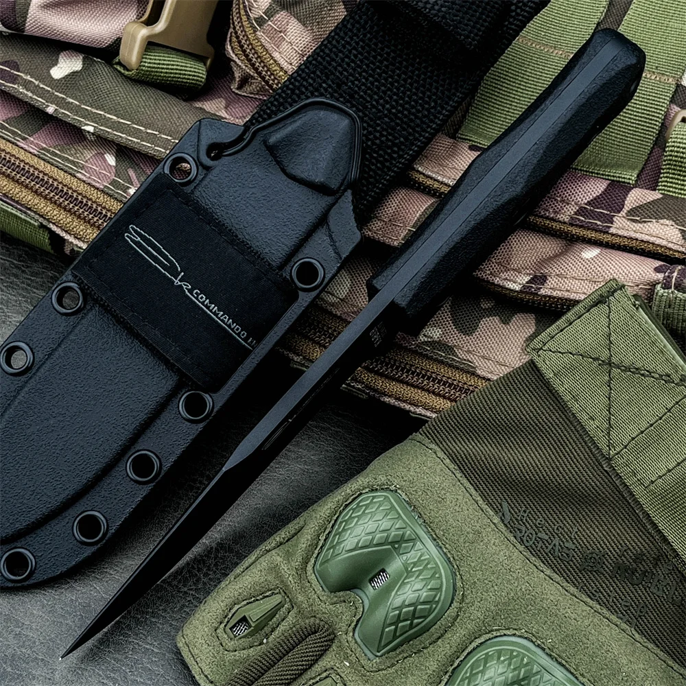 Nóż KA-BAR EK50 z ostrzem stał – Dive Knife Titanium recenzja i cena