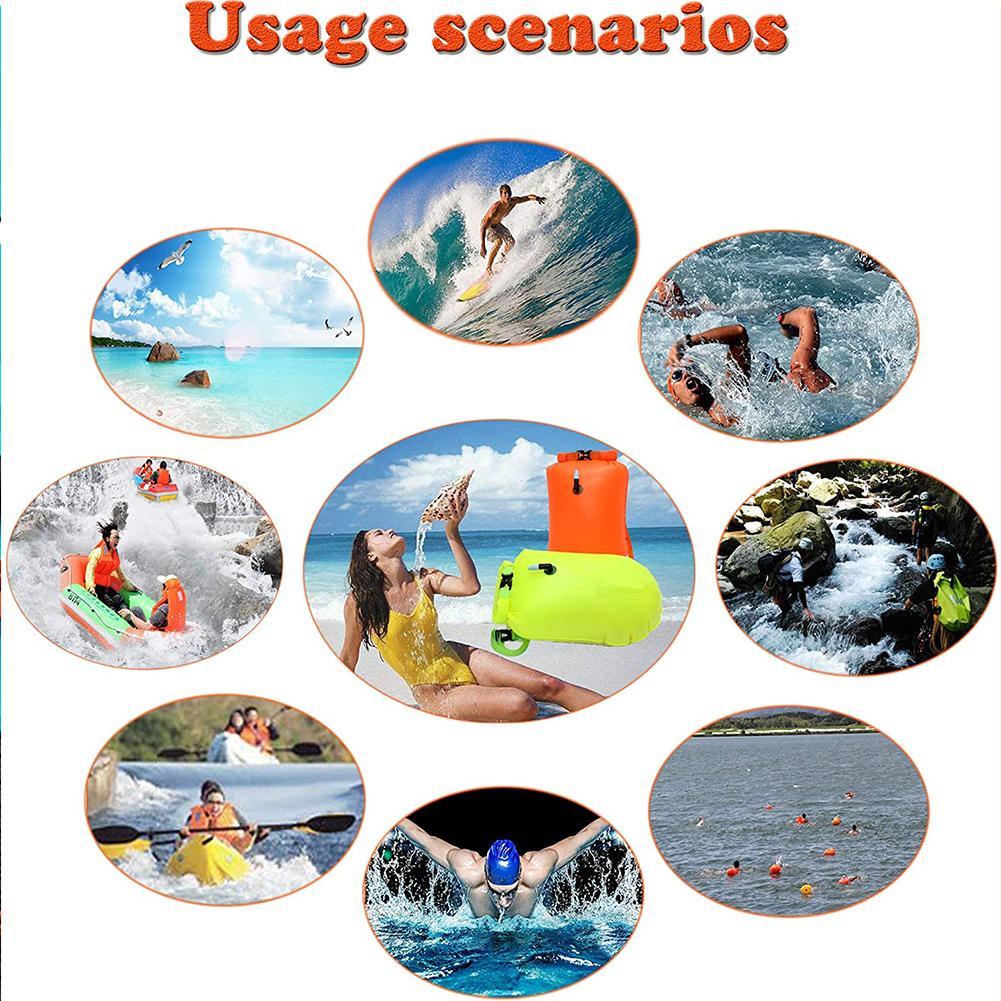 Boja pływacka do pływania w ot – Swim Buoy Open Water recenzja i cena