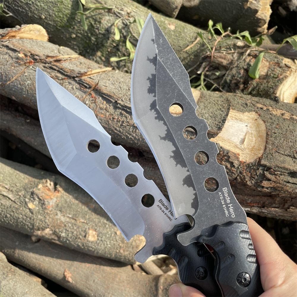 Nóż składany z ostrzem z pełne – Dive Knife Titanium recenzja i cena