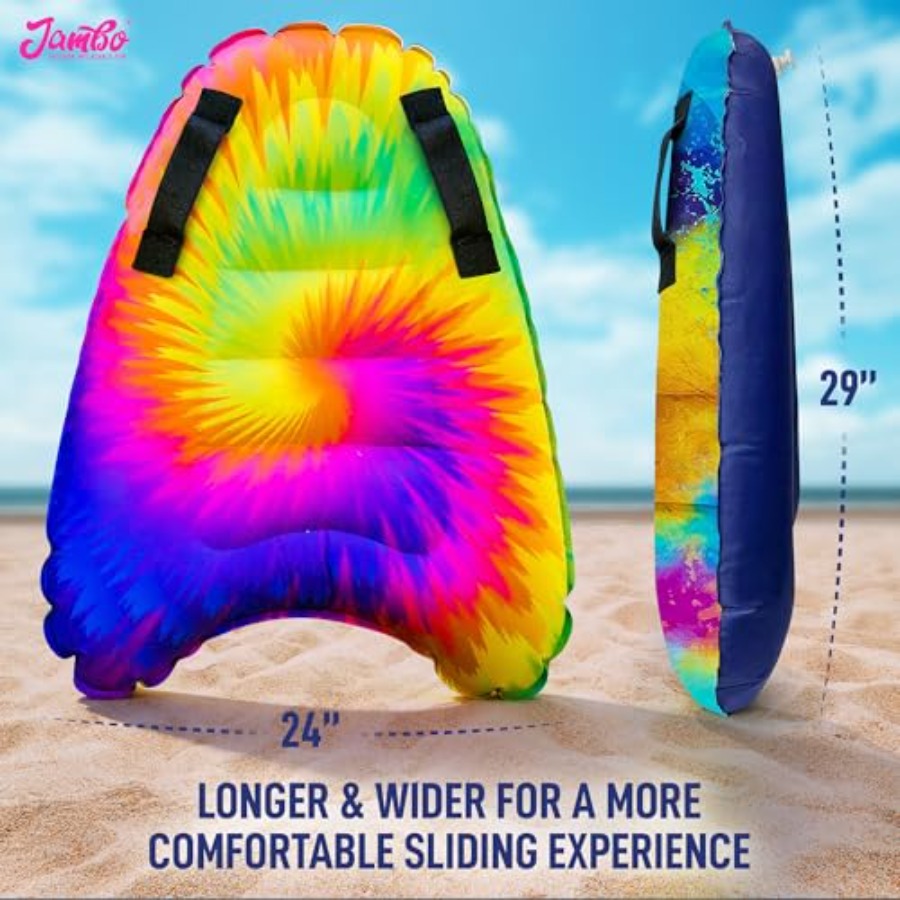 4-pak dmuchanych desek surfing – Bodyboard Boogie Board recenzja i cena